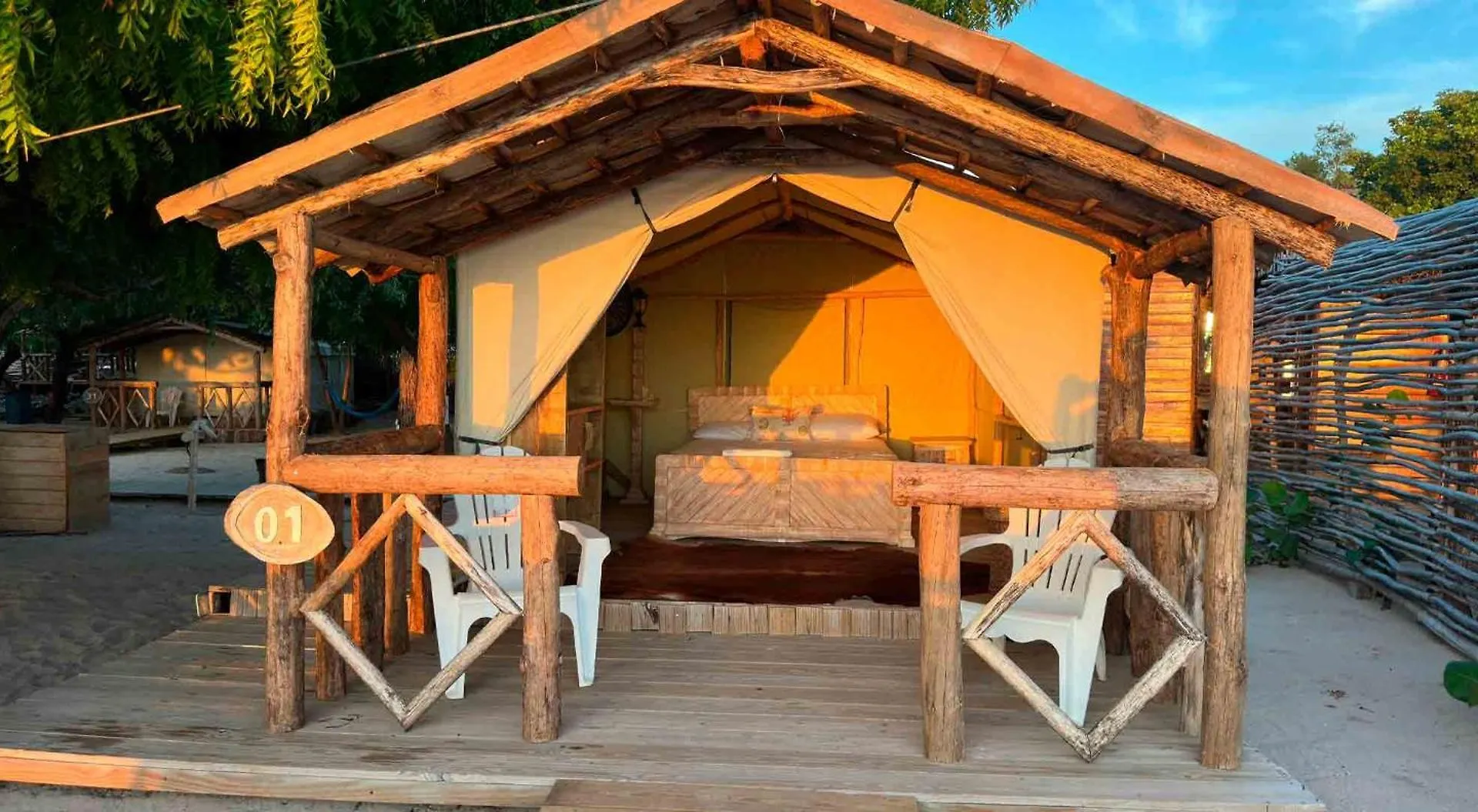 ** Holiday park Glamping Ecolodge Cueva De Las Aguilas Pedernales Dominican Republic
